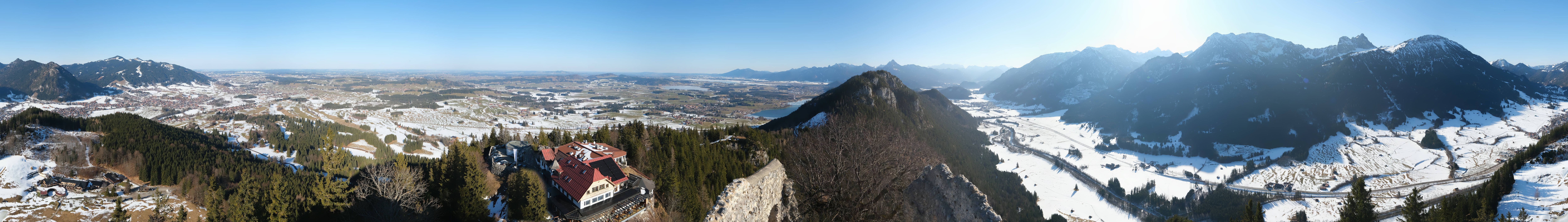 Archived image Webcam Allgäu: Castle Falkenstein