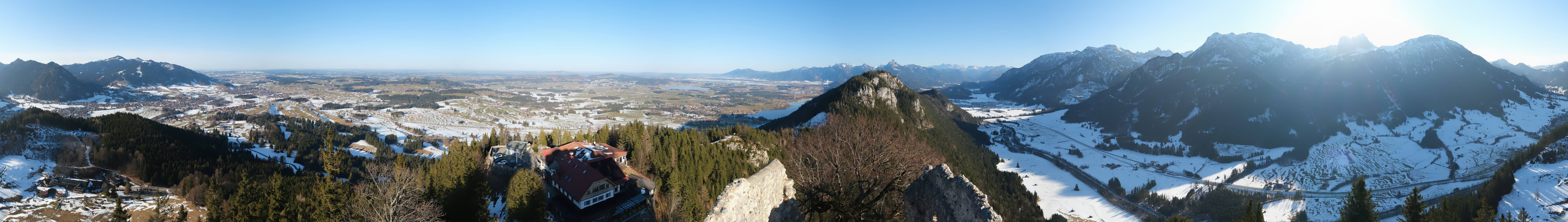Archived image Webcam Allgäu: Castle Falkenstein