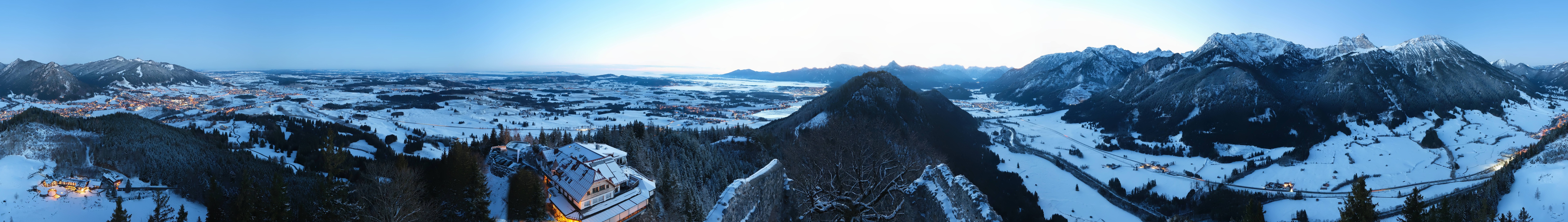 Archiv Foto Webcam Ausblick Burgruine Falkenstein