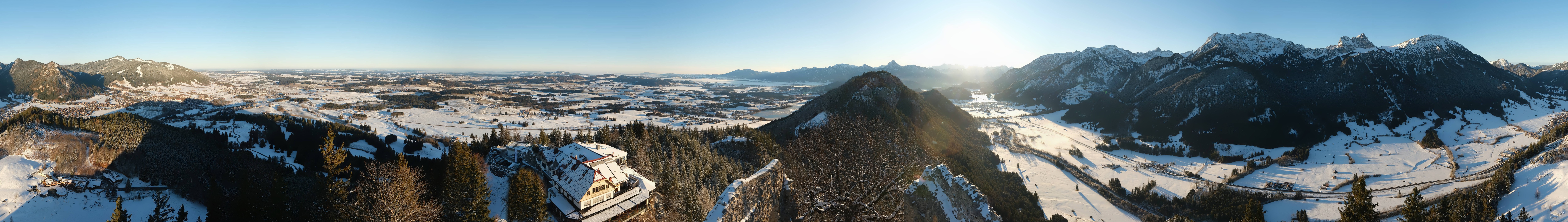Archiv Foto Webcam Ausblick Burgruine Falkenstein