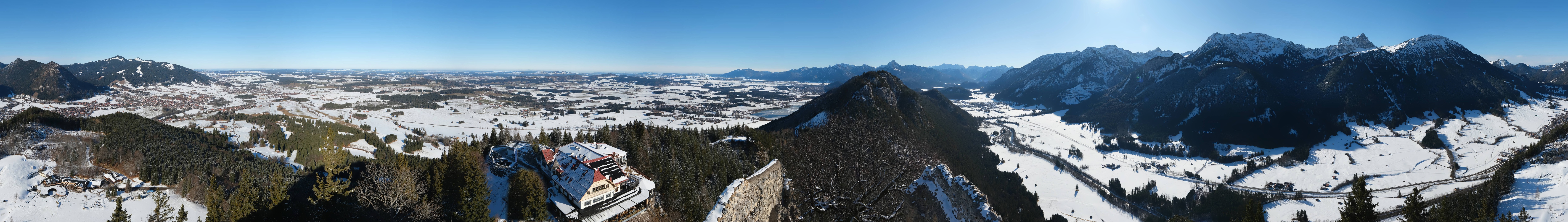 Archiv Foto Webcam Ausblick Burgruine Falkenstein