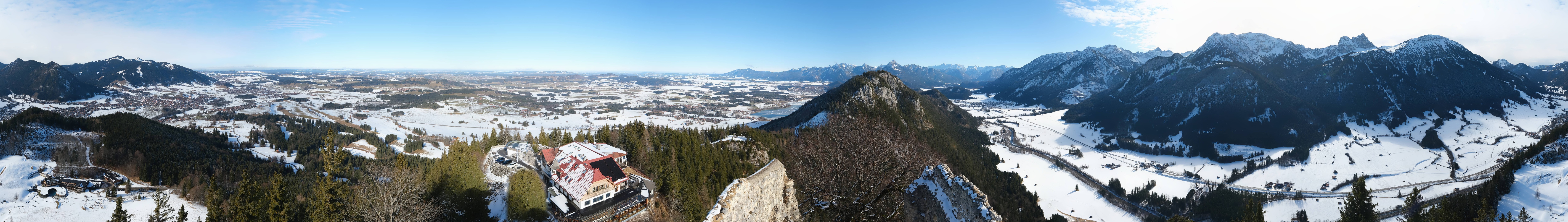 Archiv Foto Webcam Ausblick Burgruine Falkenstein