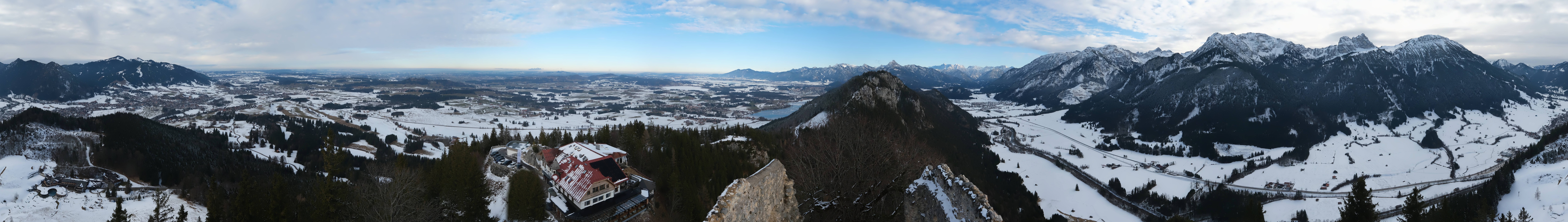 Archiv Foto Webcam Ausblick Burgruine Falkenstein