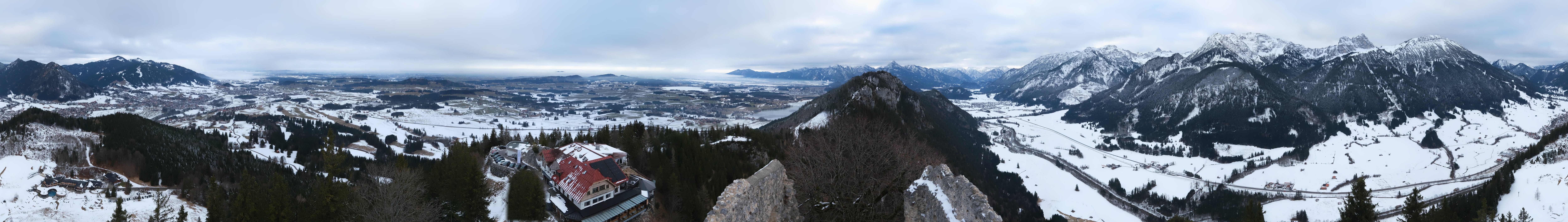 Archiv Foto Webcam Ausblick Burgruine Falkenstein