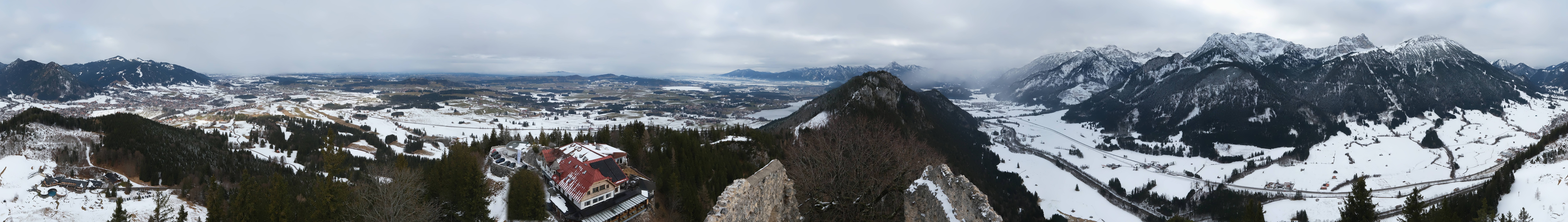 Archiv Foto Webcam Ausblick Burgruine Falkenstein