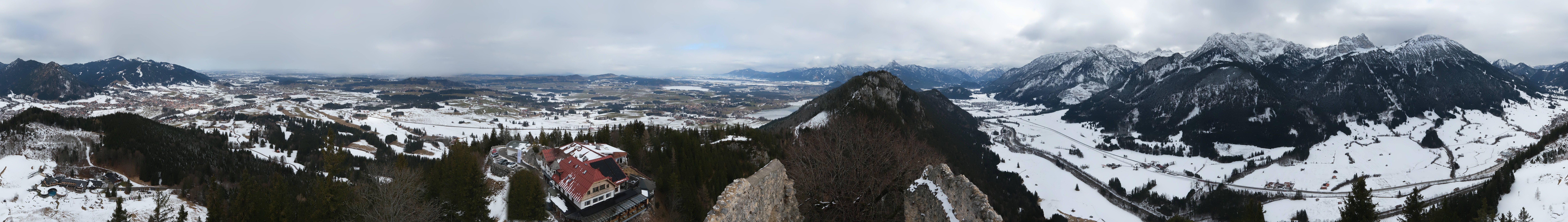 Archiv Foto Webcam Ausblick Burgruine Falkenstein