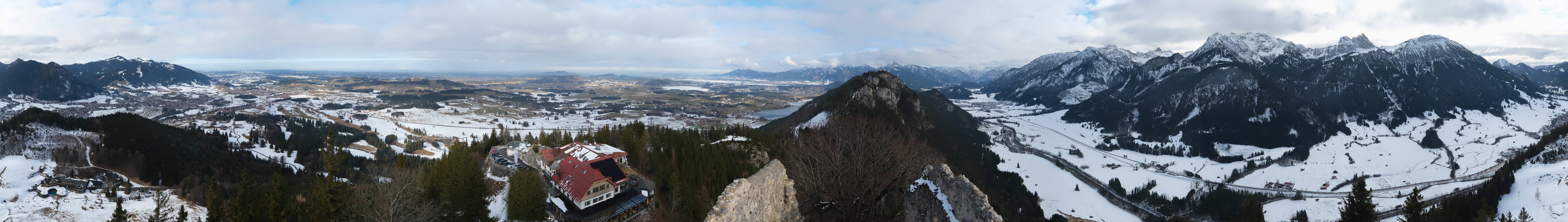 Archiv Foto Webcam Ausblick Burgruine Falkenstein