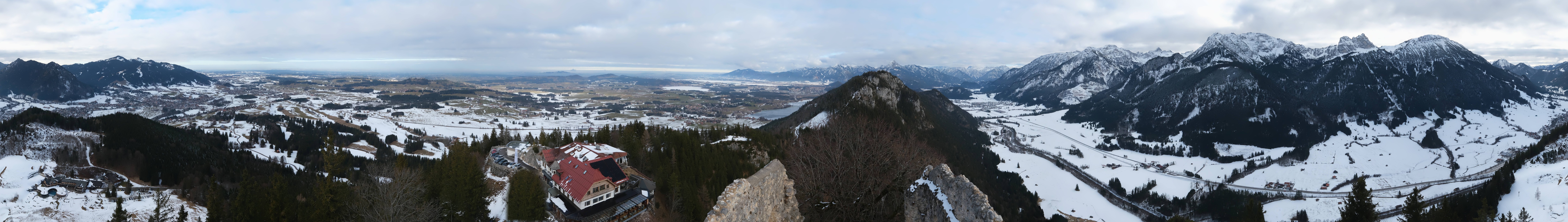 Archiv Foto Webcam Ausblick Burgruine Falkenstein
