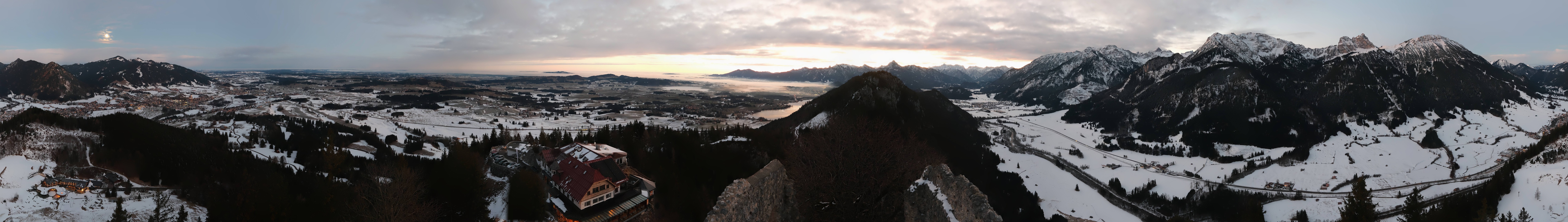 Archiv Foto Webcam Ausblick Burgruine Falkenstein