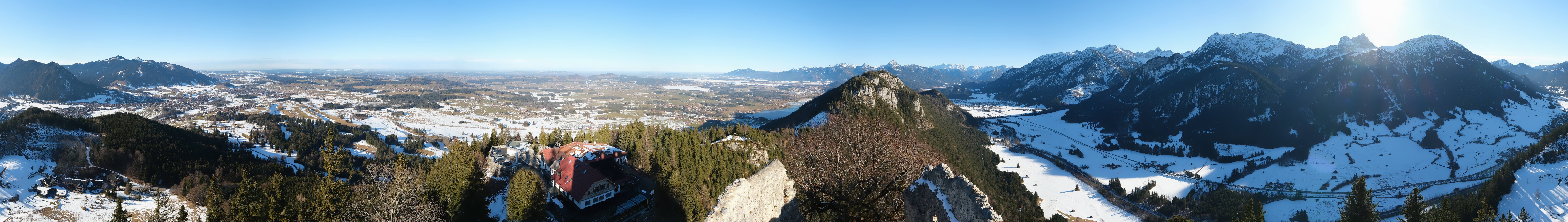 Archiv Foto Webcam Ausblick Burgruine Falkenstein