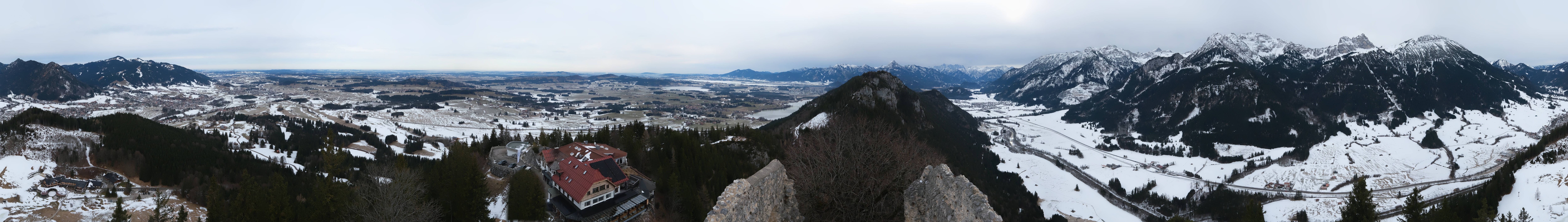 Archiv Foto Webcam Ausblick Burgruine Falkenstein