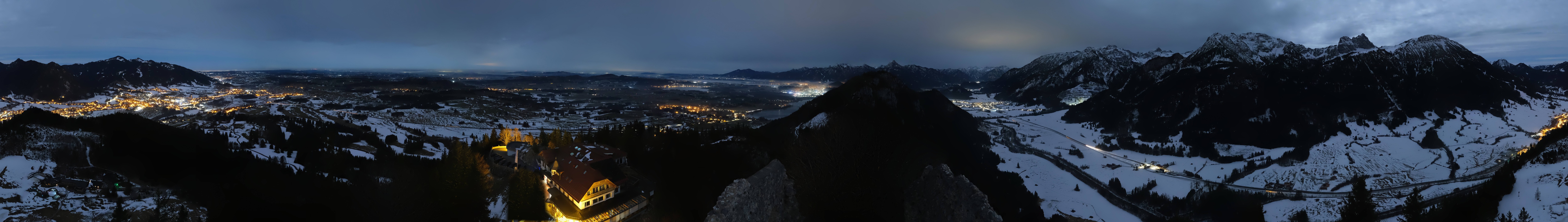 Archived image Webcam Allgäu: Castle Falkenstein