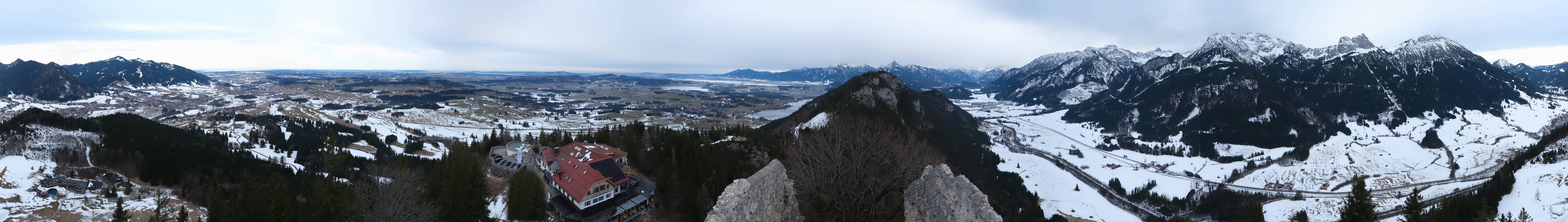 Archiv Foto Webcam Ausblick Burgruine Falkenstein