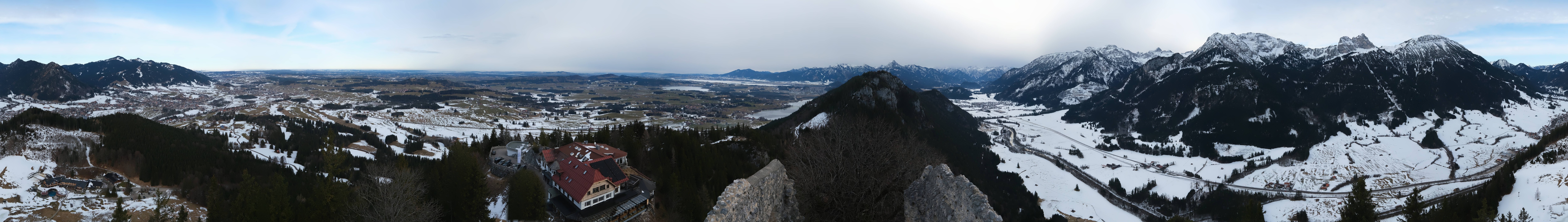 Archiv Foto Webcam Ausblick Burgruine Falkenstein