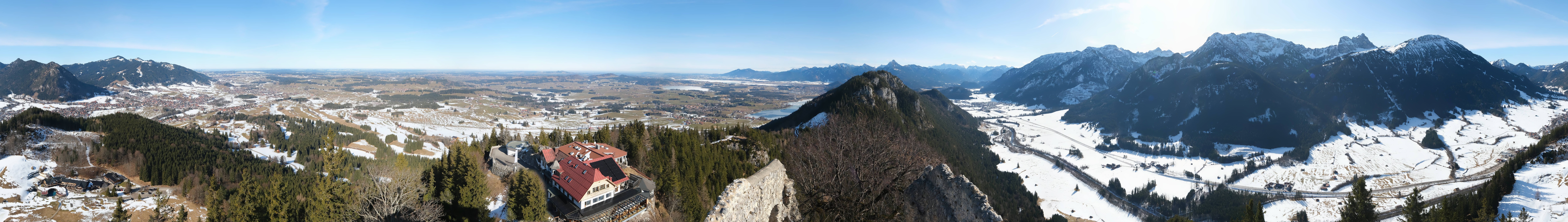 Archiv Foto Webcam Ausblick Burgruine Falkenstein