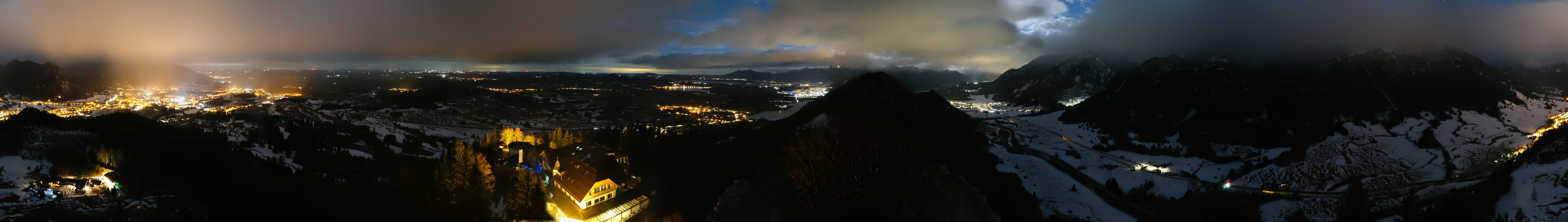 Archived image Webcam Allgäu: Castle Falkenstein