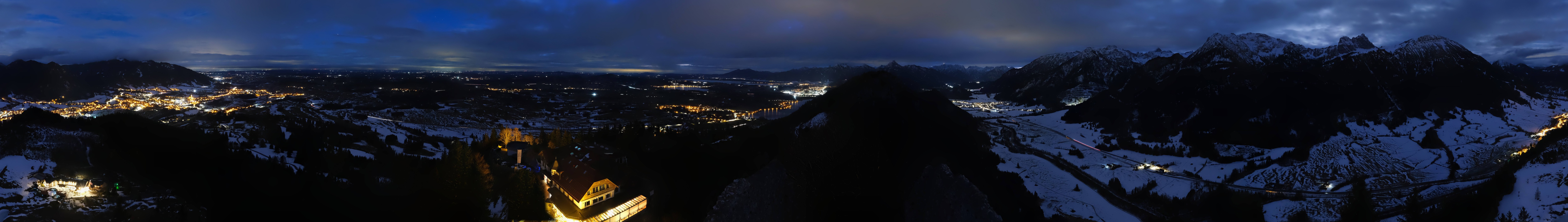 Archived image Webcam Allgäu: Castle Falkenstein