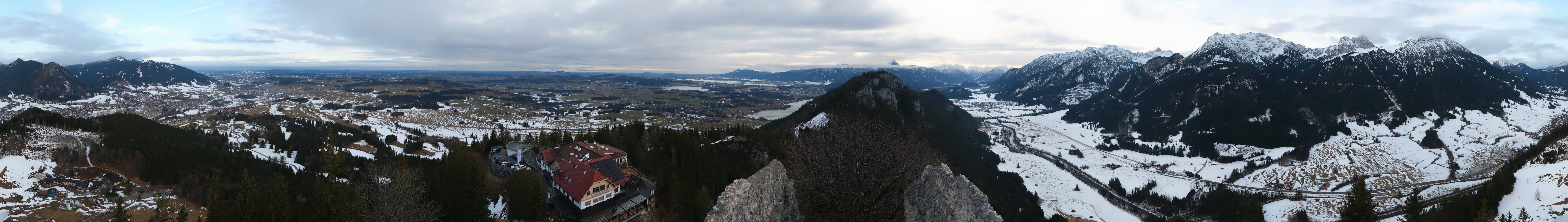 Archived image Webcam Allgäu: Castle Falkenstein