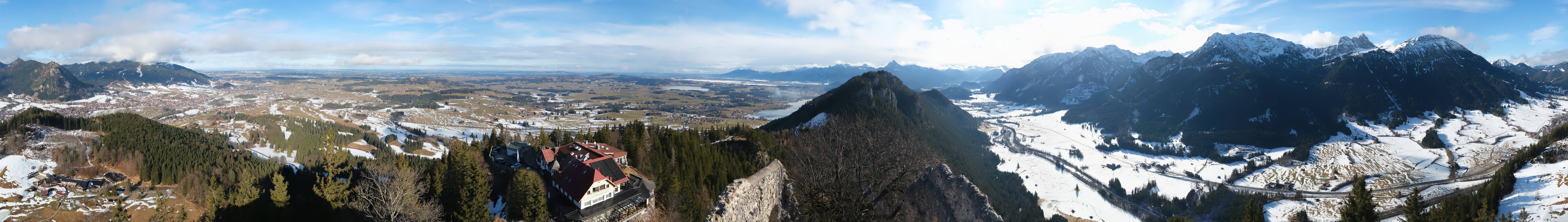 Archived image Webcam Allgäu: Castle Falkenstein