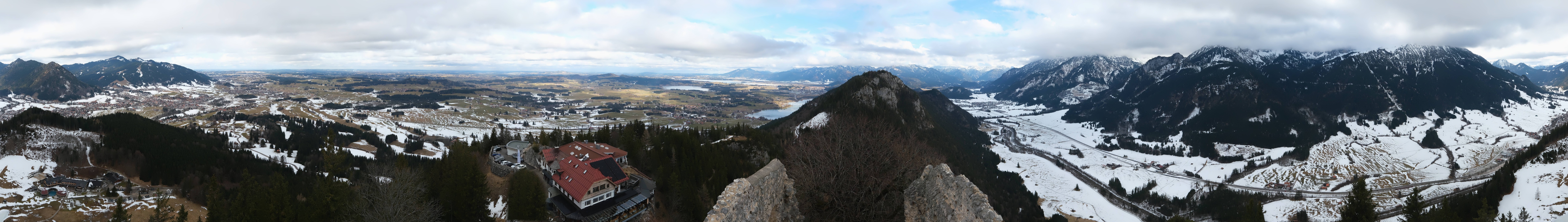 Archiv Foto Webcam Ausblick Burgruine Falkenstein