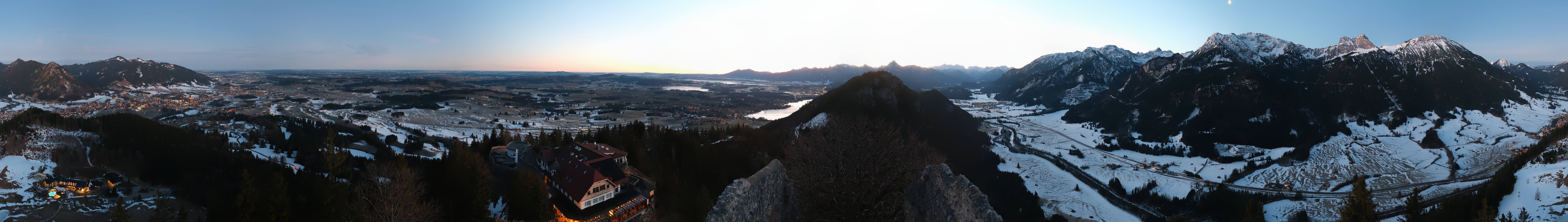 Archiv Foto Webcam Ausblick Burgruine Falkenstein