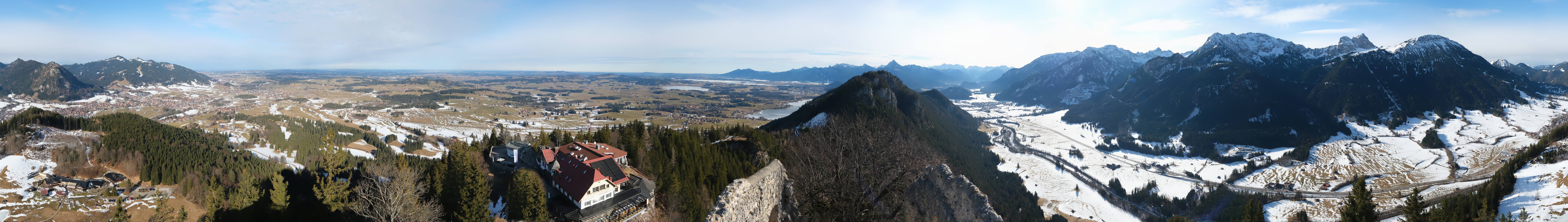 Archiv Foto Webcam Ausblick Burgruine Falkenstein