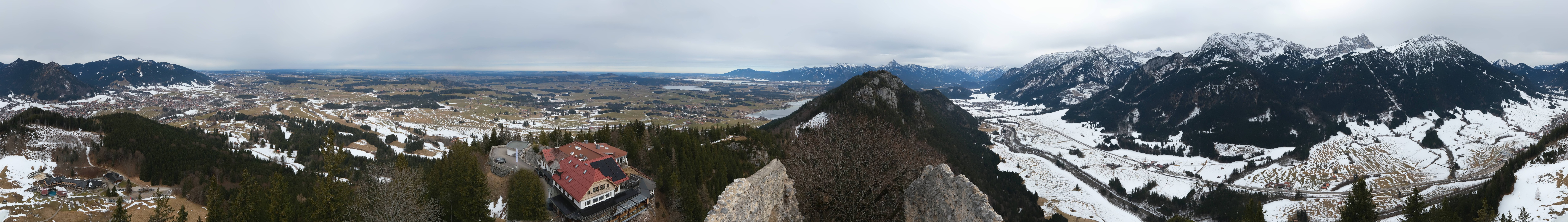 Archiv Foto Webcam Ausblick Burgruine Falkenstein
