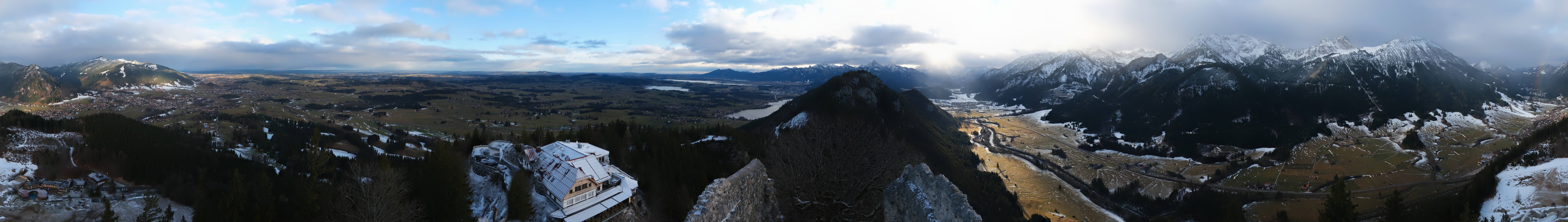 Archiv Foto Webcam Ausblick Burgruine Falkenstein