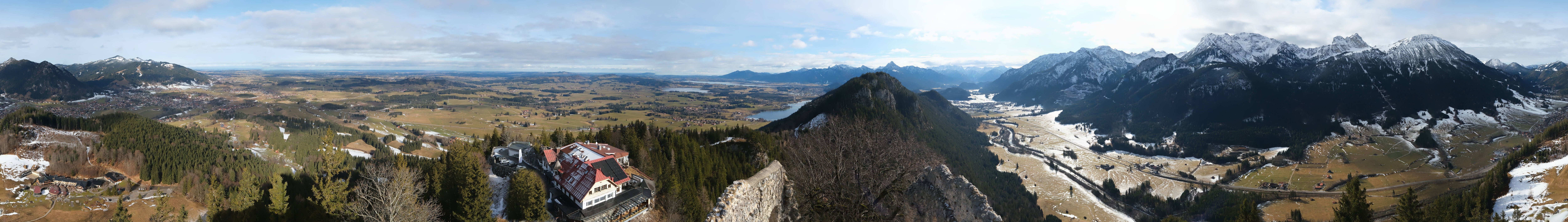 Archiv Foto Webcam Ausblick Burgruine Falkenstein