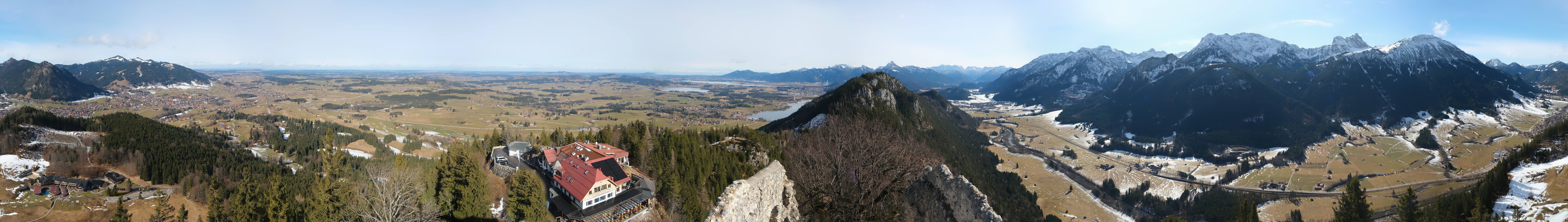 Archiv Foto Webcam Ausblick Burgruine Falkenstein