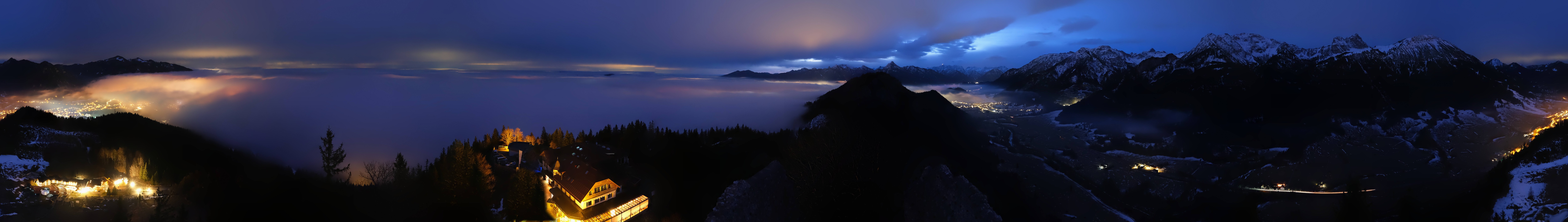 Archiv Foto Webcam Ausblick Burgruine Falkenstein