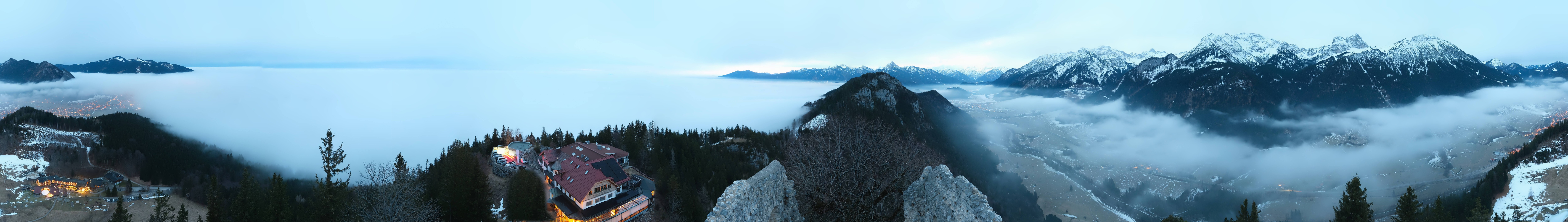 Archiv Foto Webcam Ausblick Burgruine Falkenstein