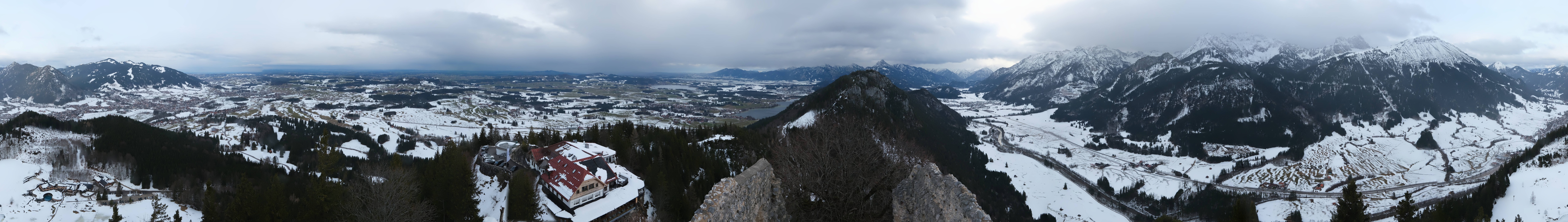 Archiv Foto Webcam Ausblick Burgruine Falkenstein