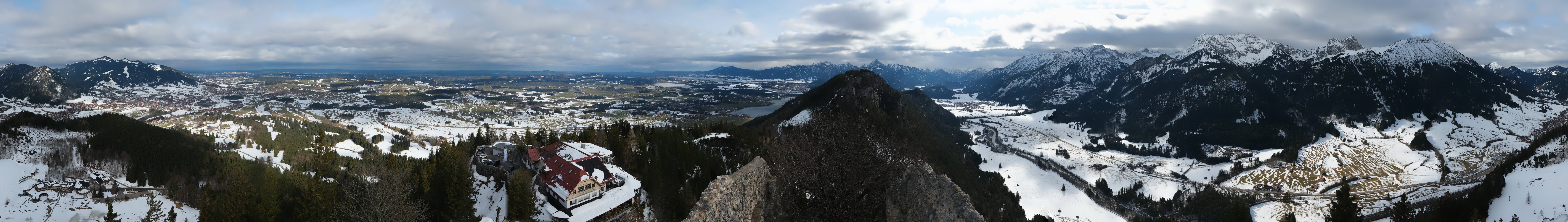 Archiv Foto Webcam Ausblick Burgruine Falkenstein