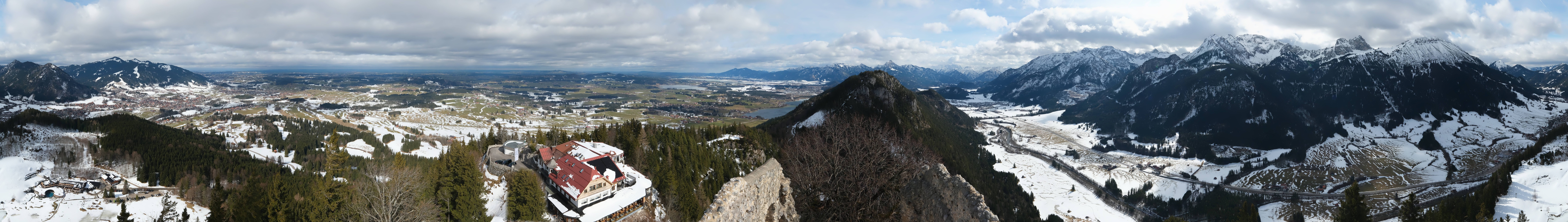 Archiv Foto Webcam Ausblick Burgruine Falkenstein