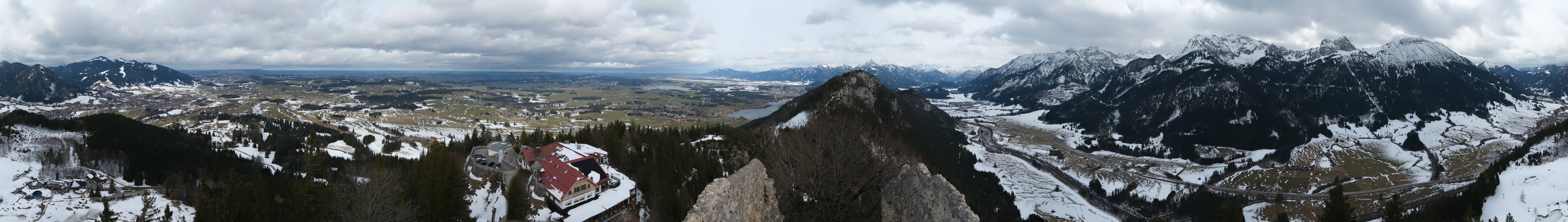 Archiv Foto Webcam Ausblick Burgruine Falkenstein