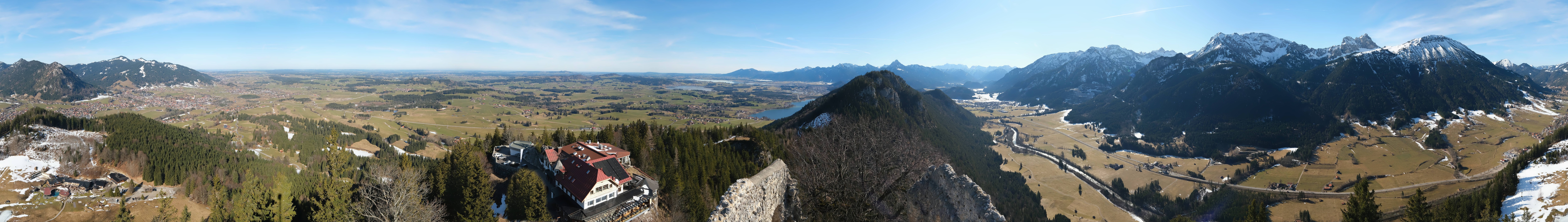 Archiv Foto Webcam Ausblick Burgruine Falkenstein