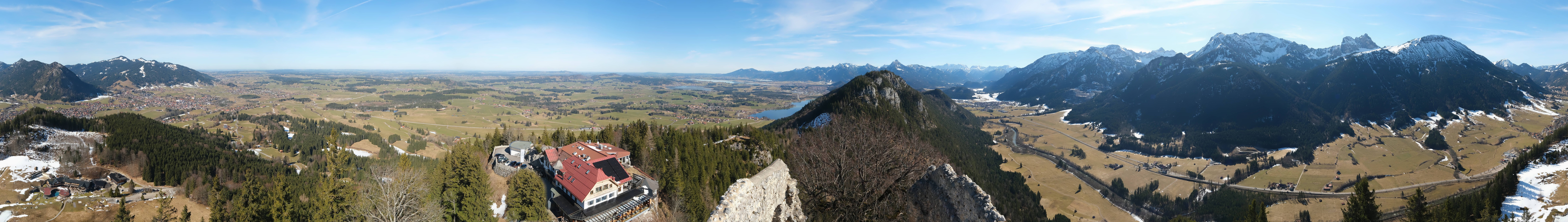 Archiv Foto Webcam Ausblick Burgruine Falkenstein