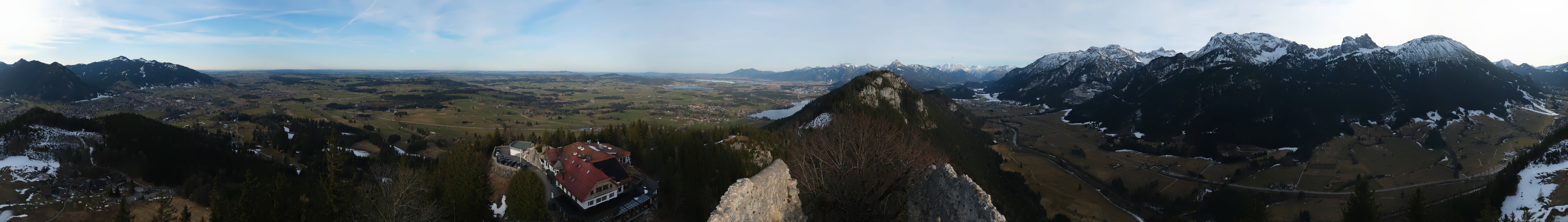 Archiv Foto Webcam Ausblick Burgruine Falkenstein