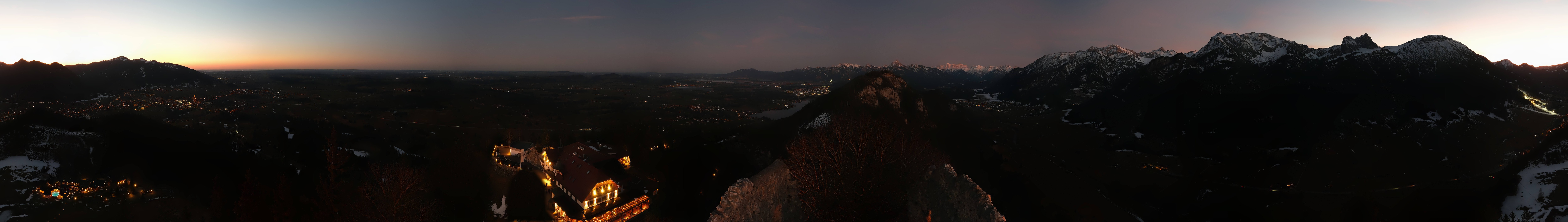 Archived image Webcam Allgäu: Castle Falkenstein