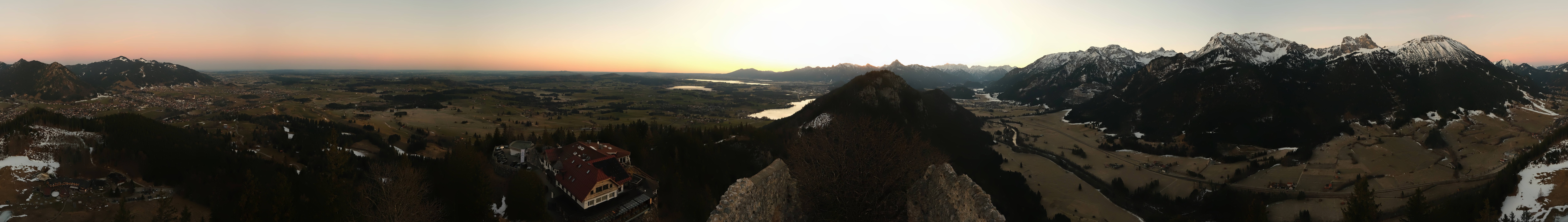 Archiv Foto Webcam Ausblick Burgruine Falkenstein