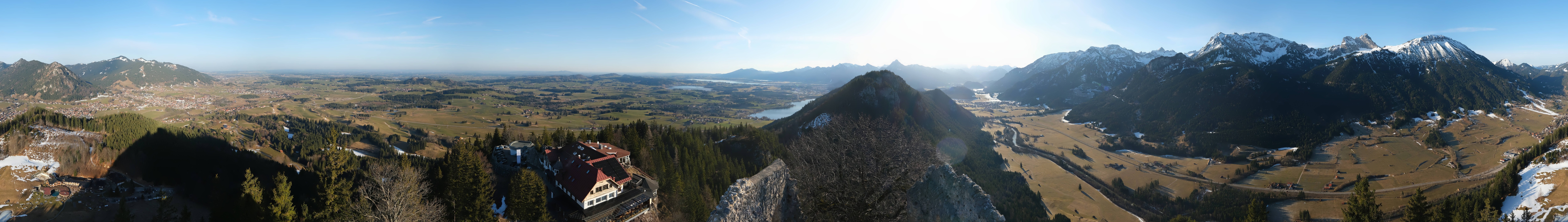 Archiv Foto Webcam Ausblick Burgruine Falkenstein