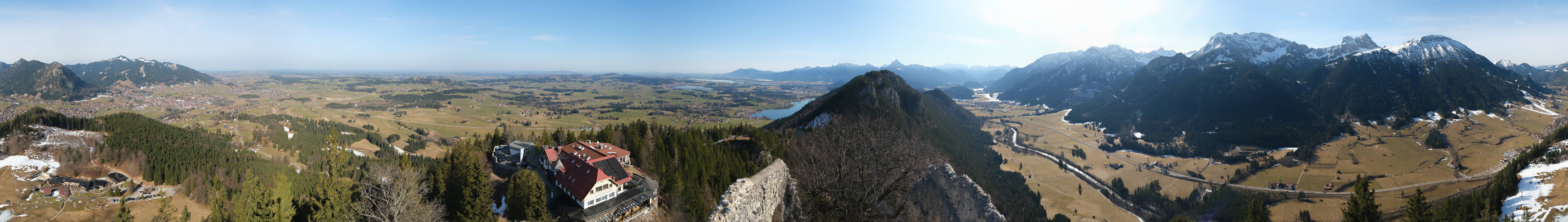 Archiv Foto Webcam Ausblick Burgruine Falkenstein