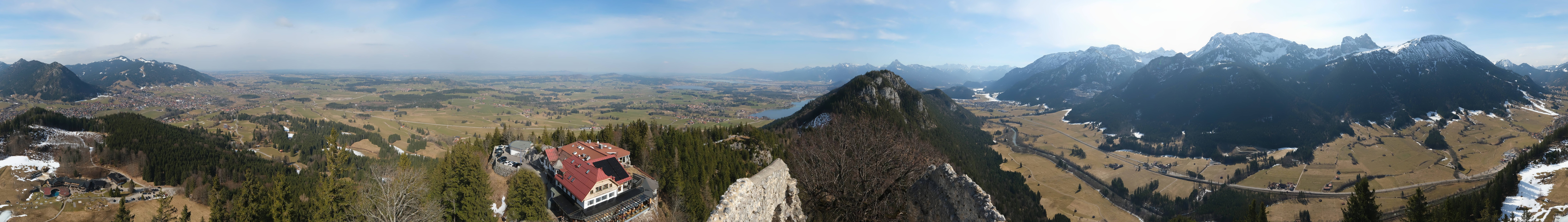 Archiv Foto Webcam Ausblick Burgruine Falkenstein