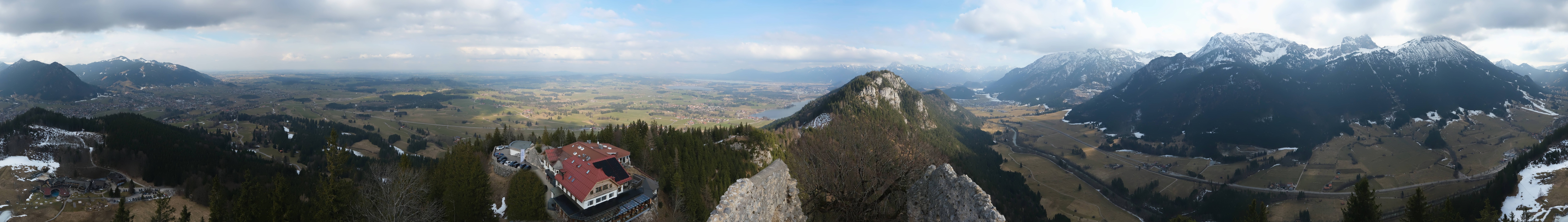 Archiv Foto Webcam Ausblick Burgruine Falkenstein