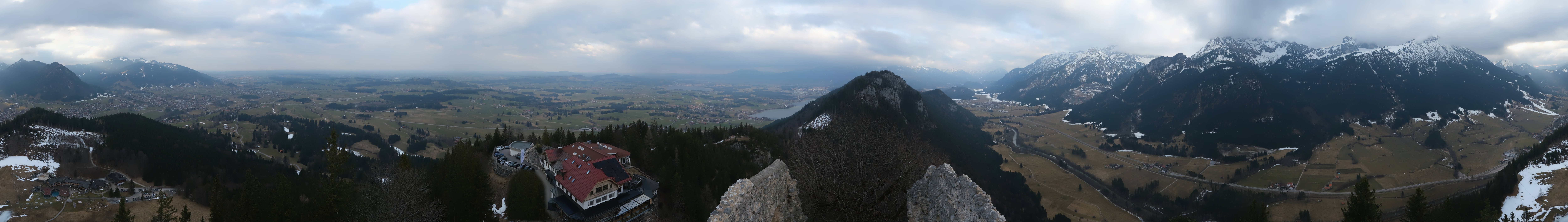 Archiv Foto Webcam Ausblick Burgruine Falkenstein