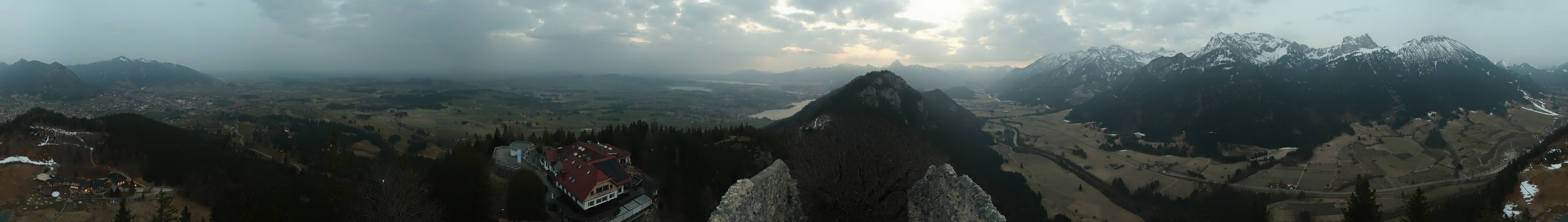 Archiv Foto Webcam Ausblick Burgruine Falkenstein