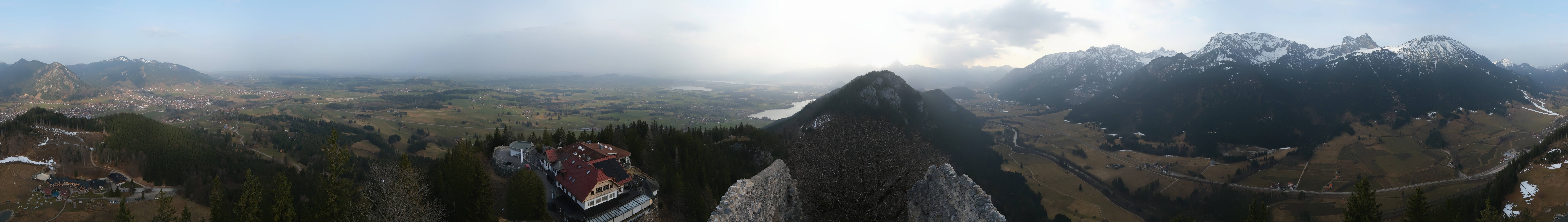 Archiv Foto Webcam Ausblick Burgruine Falkenstein