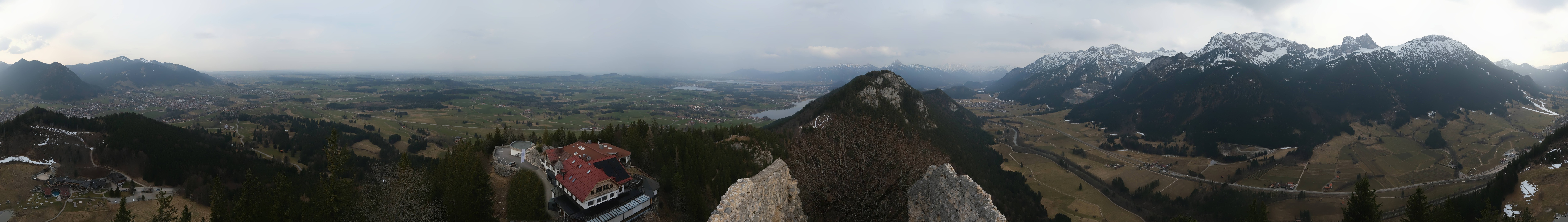 Archiv Foto Webcam Ausblick Burgruine Falkenstein
