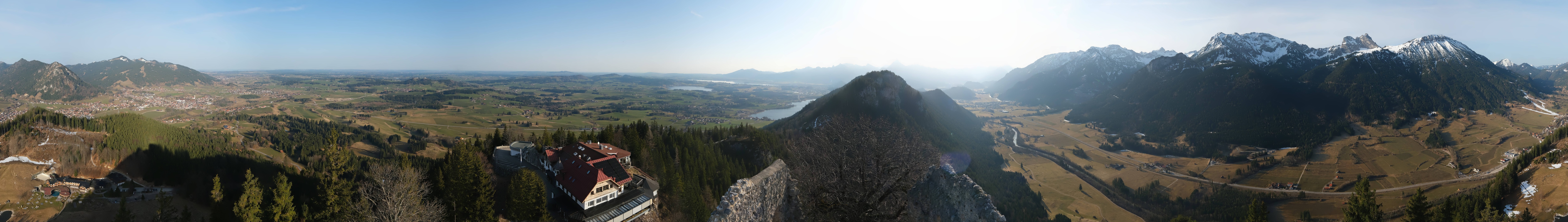 Archiv Foto Webcam Ausblick Burgruine Falkenstein